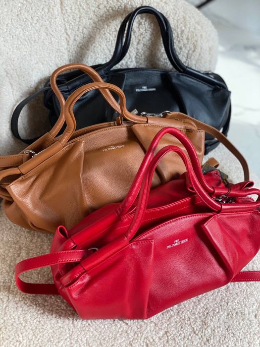 Сумка шкіряна Polina&Eiterou