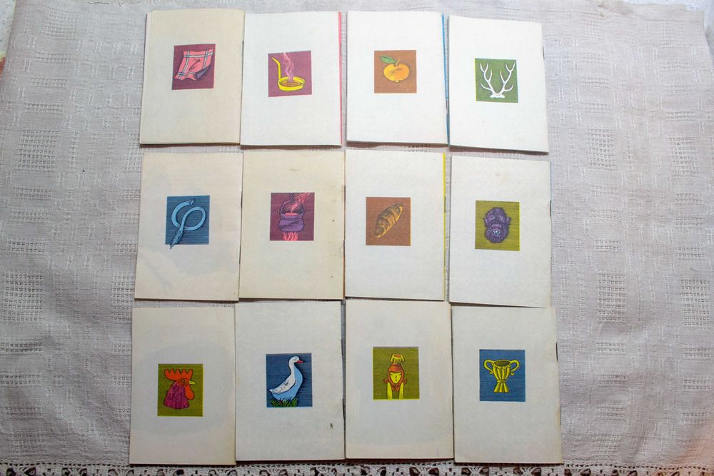 Народные сказки. Набор из 12 книг. 1965г.