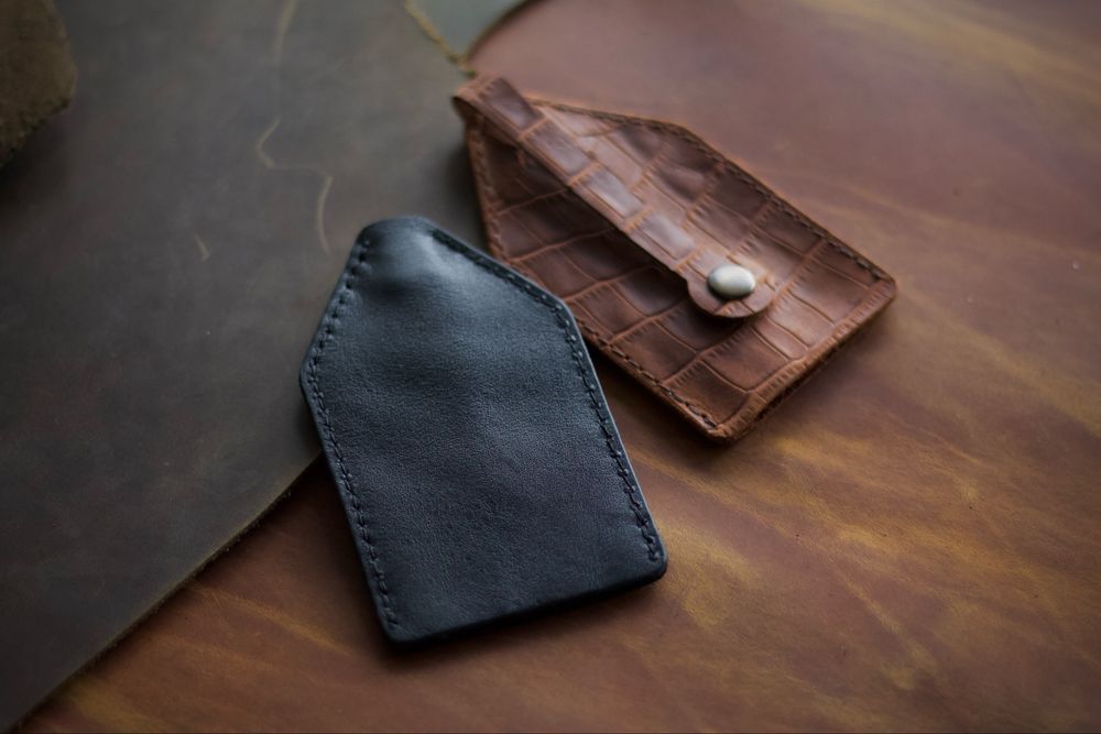 Шкіряна ключниця / чохол для ключів / футляр для ключів