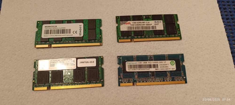 DDR 3 2gb portátil