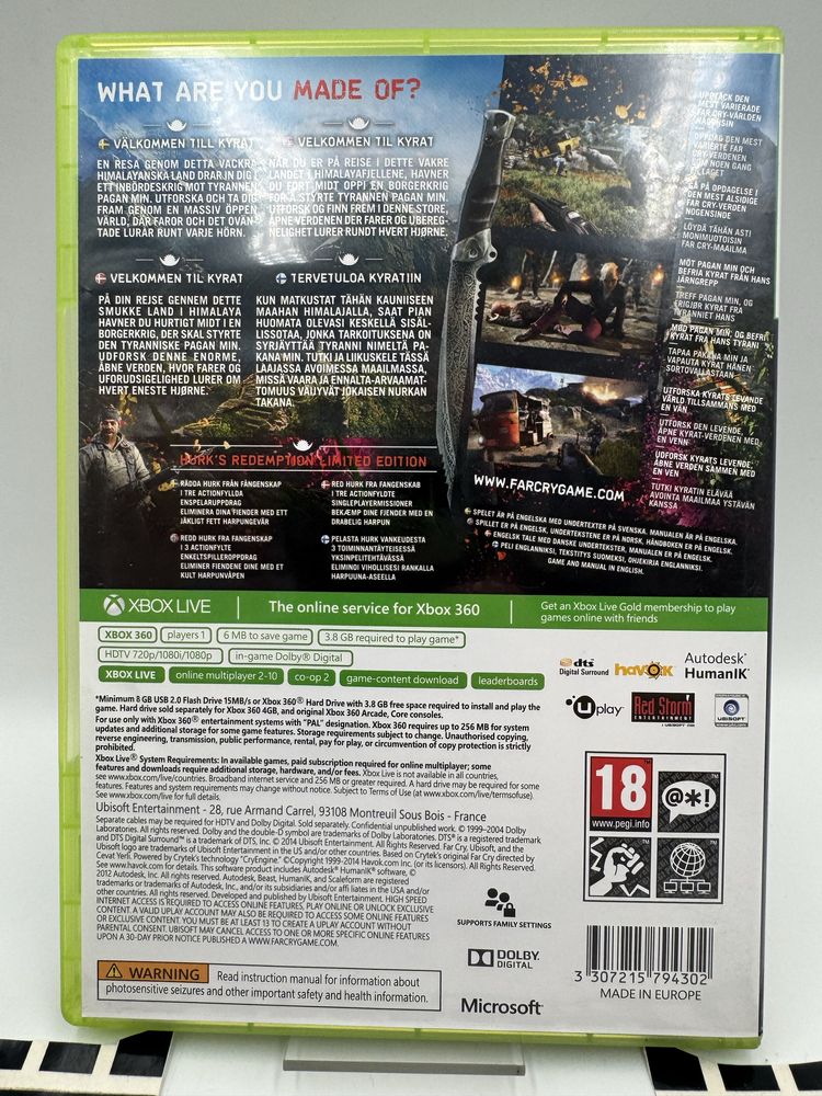 FarCry 4 Xbox 360 Gwarancja