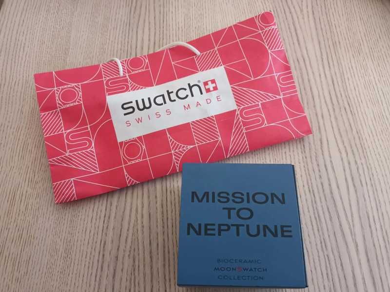 Omega x Swatch - Mission to Neptune - Moonswatch - SO33N100