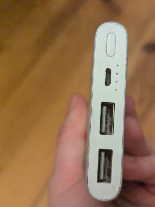 Power bank в алюмінієвому корпусі Xiaomi 10000 mAh