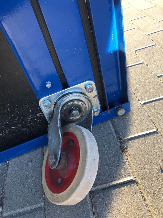 Wózek transportowy magazynowy