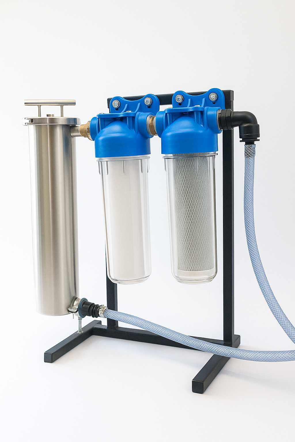 Filtr magnetyczny z filtrami do płukania instalacji