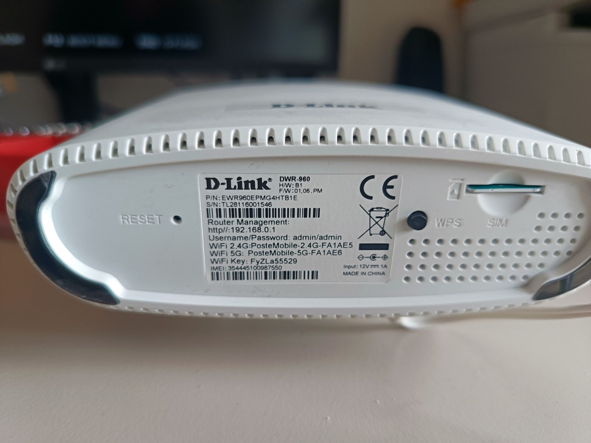 Router bezprzewodowy z 4G d link Dw-r960