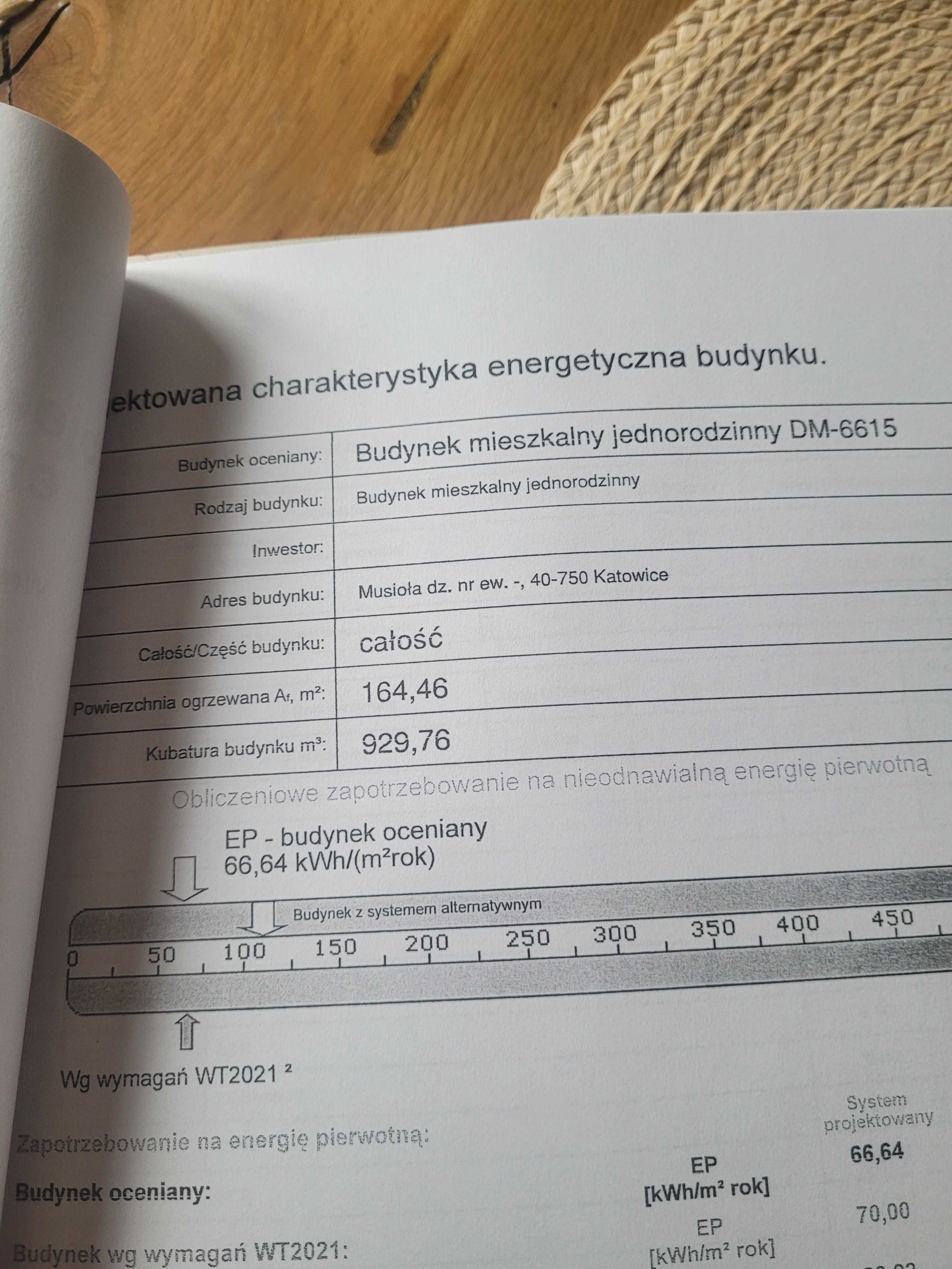 Projekt domu dom w Kamasjach