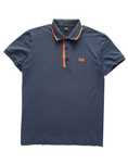 Hugo Boss * męska oryginalna koszulka polo z logo * XXL * slim