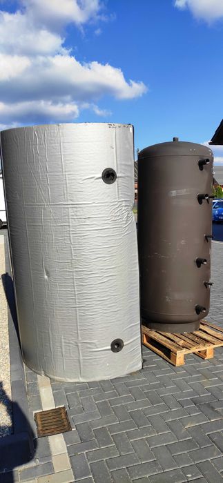 Bufor 1000 L duża wężownica 7,7 m2 solar TWL ocieplony JAKOŚĆ