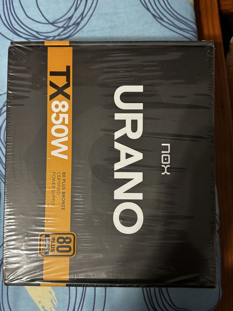 Fonte alimentacao torre urano TX 850w nova selada comprada pc diga