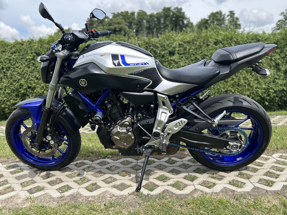 Yamaha MT 07, 2016r, super stan, niski przebieg Kat A2, ABS