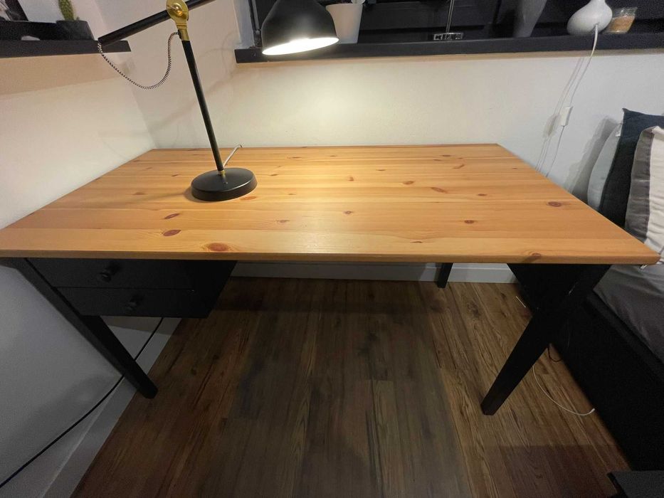 Biurko drewniane Ikea