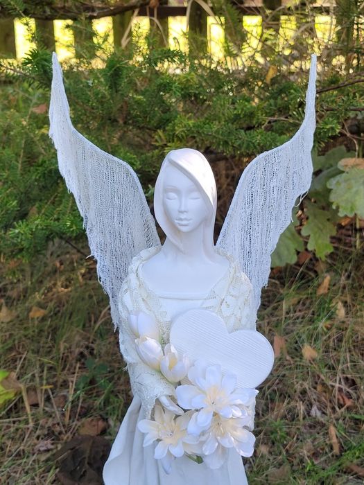 Anioł gipsowy powertex 44cm