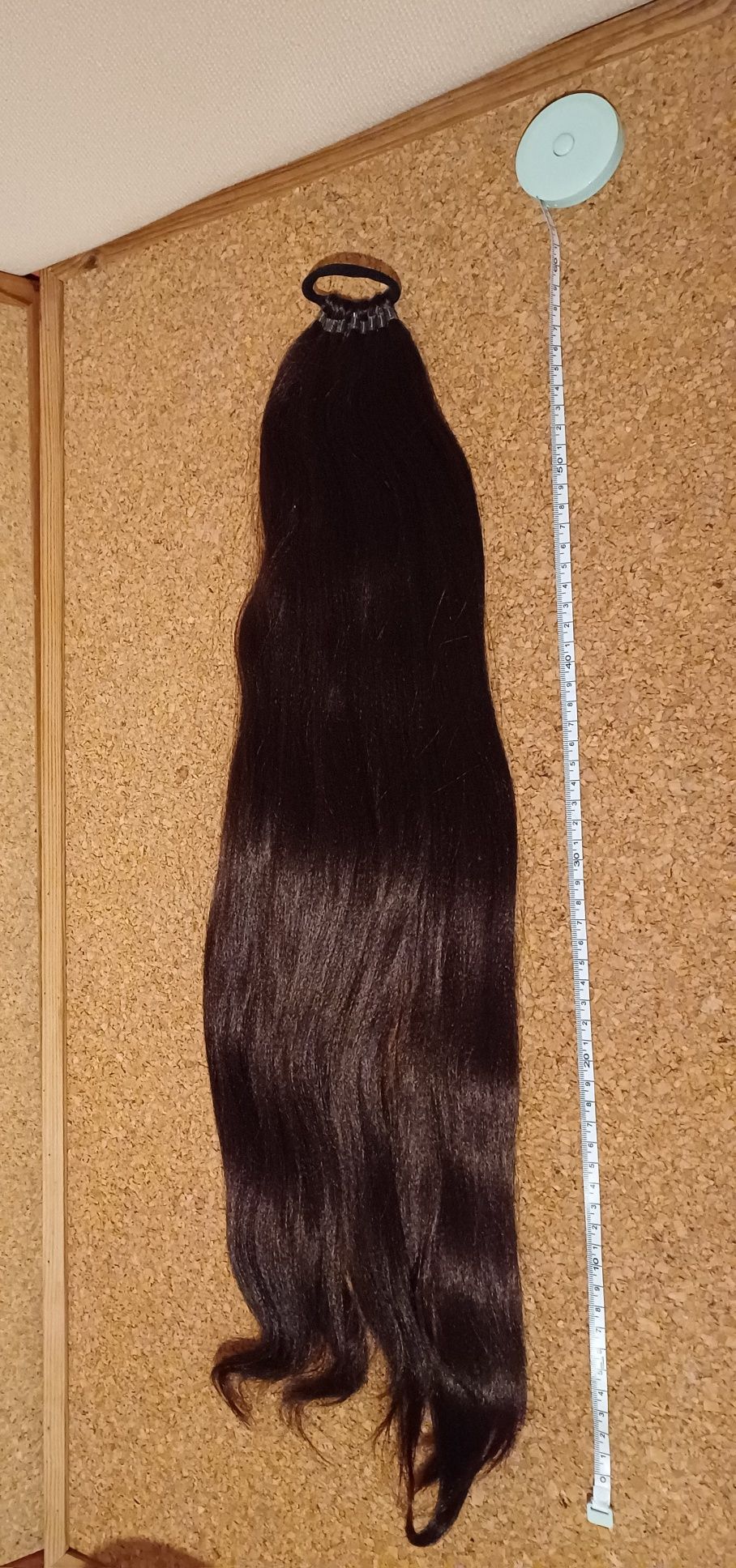Extensão de cabelo comprido, rabo de cavalo. Novo.