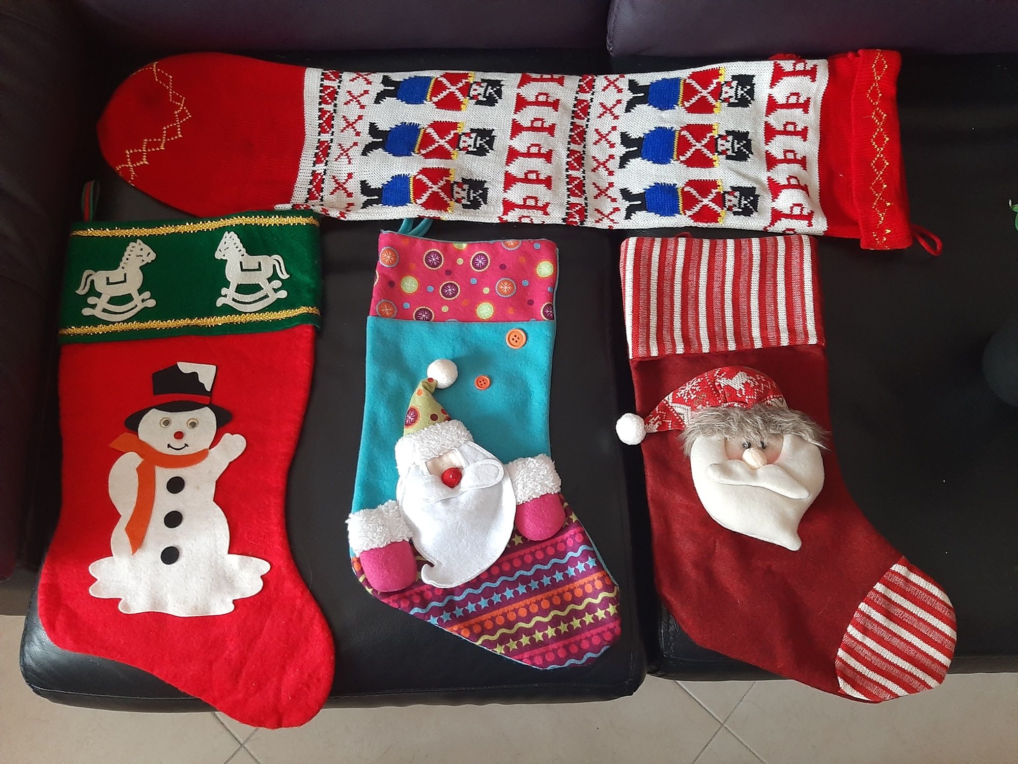 Wally cabana Natal meias decorações estrelas