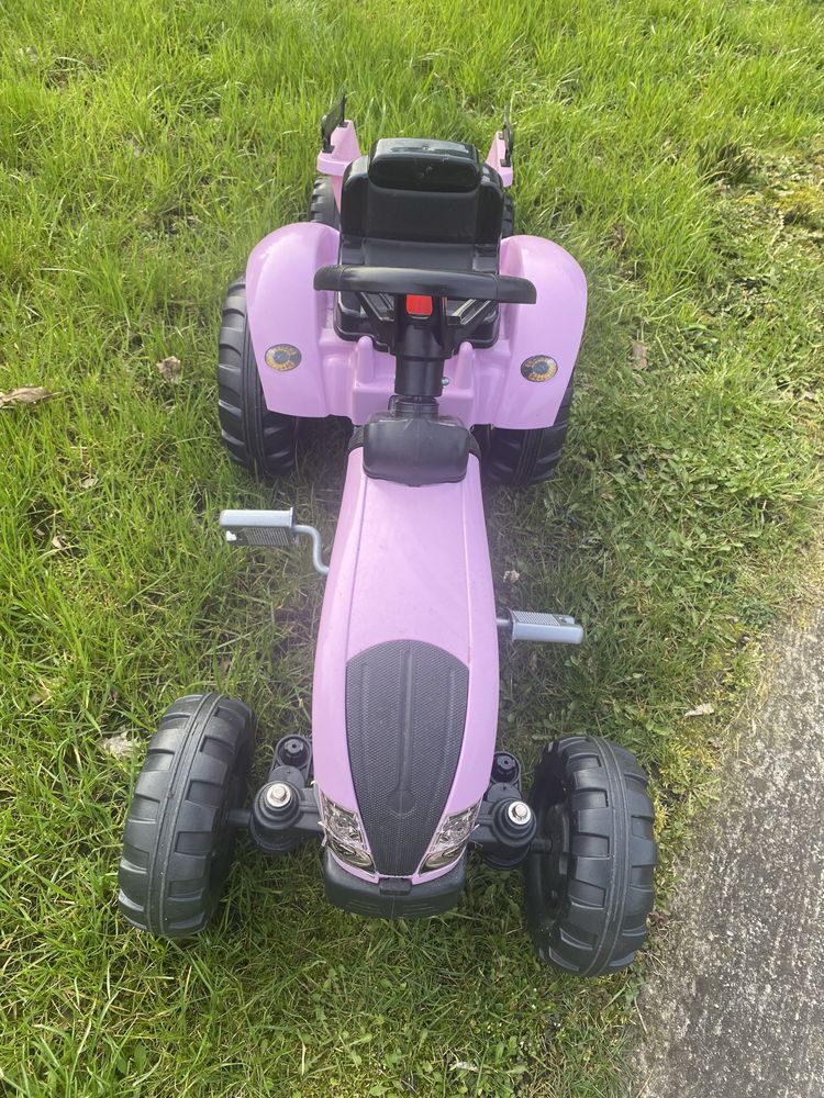 Traktor z przyczepa dla dziecka