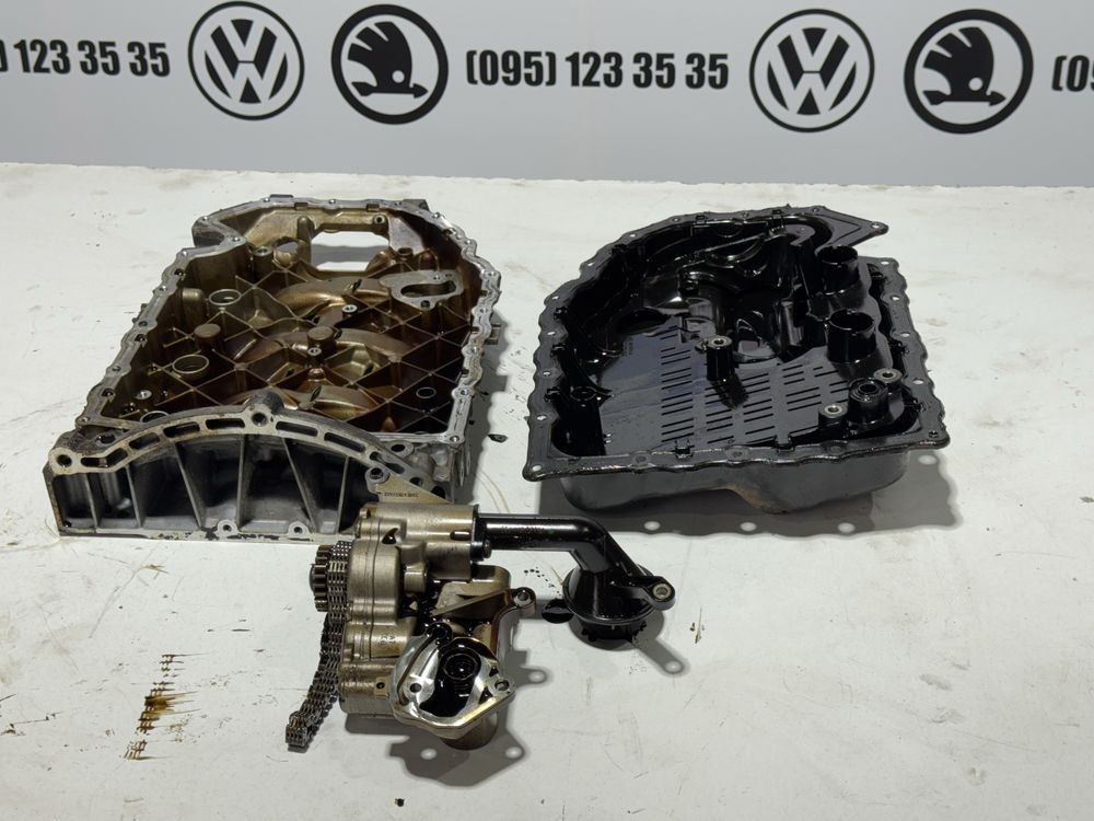 Піддон 1.8 tsi bzb пассат б6 гольф 5 шкода а5 масляний поддон насос