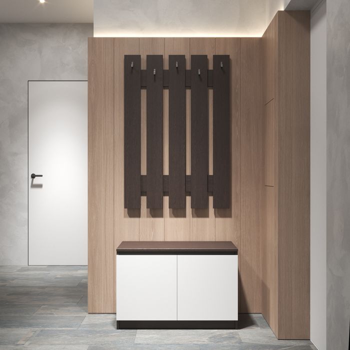 Комод для взуття, вішалка для одягу, передпокій