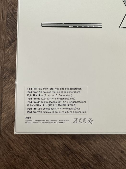 Smart keyboard folio for ipad pro 12.9 inch and ipad air