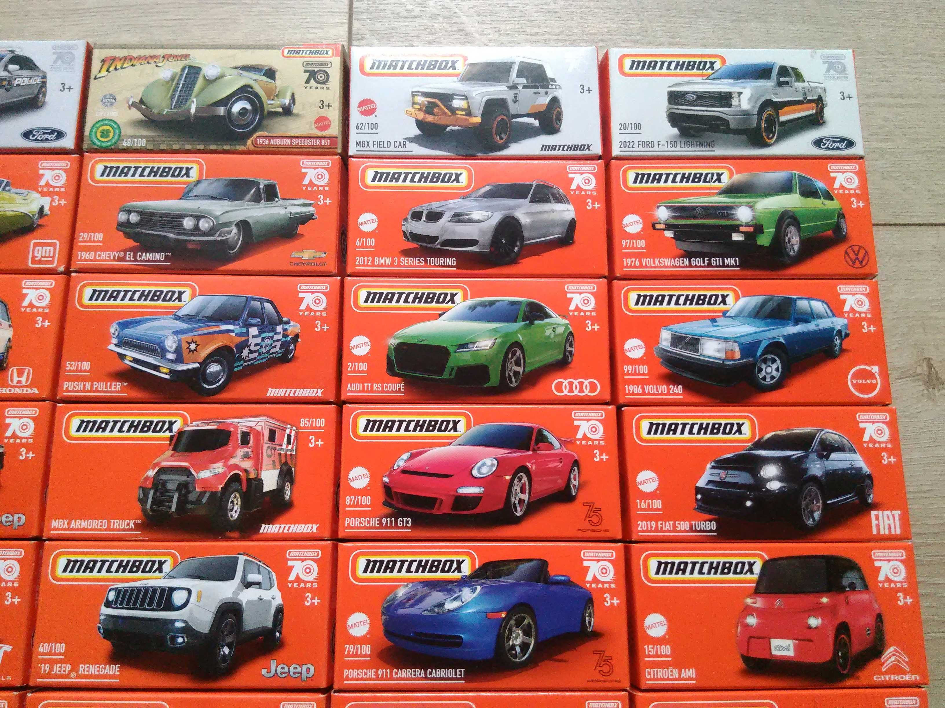 NOWE modele MATCHBOX w kartonikach samochód auto unikat