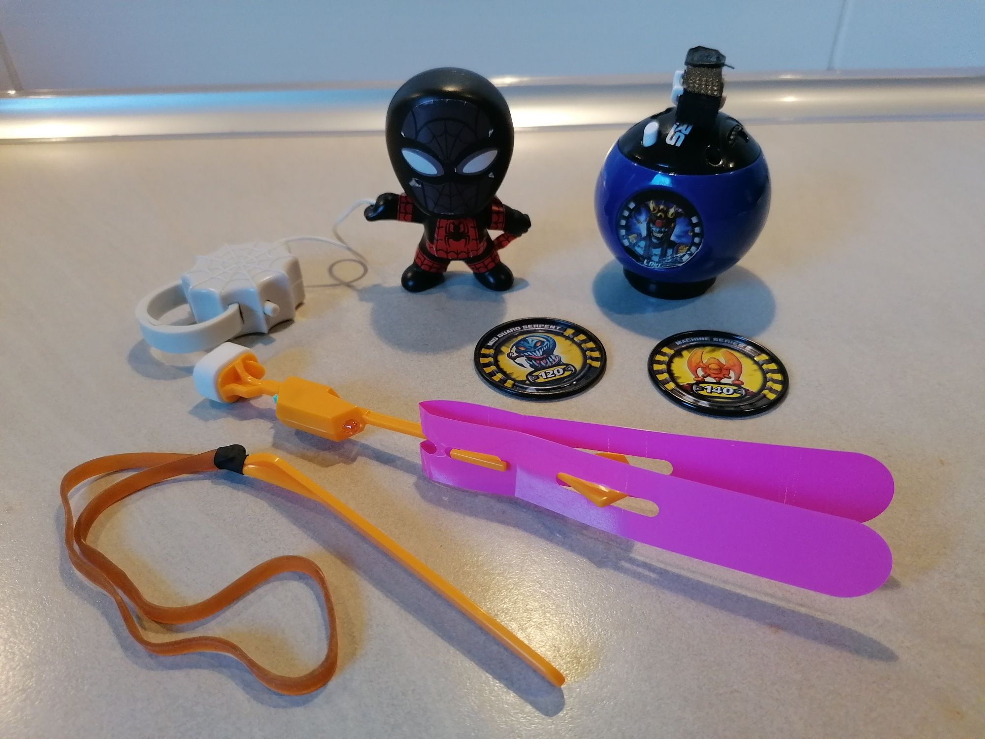 Zabawki różne Spider-Man, kula zestaw