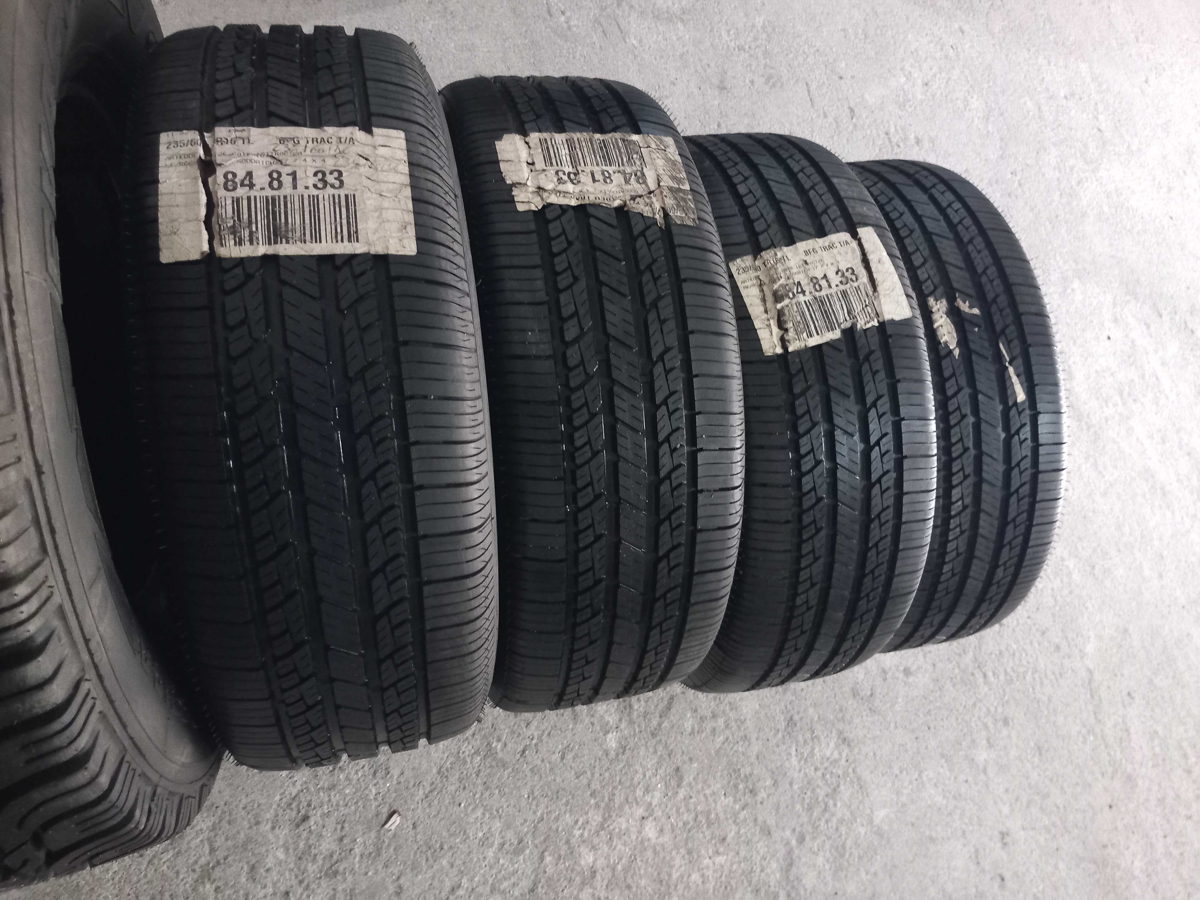4 Pneus Novos 235/60R16 BFGoodrich