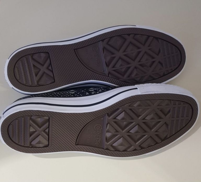 Кеди Converse All Star Chuck Taylor натуральна шкіра Нові снікерси