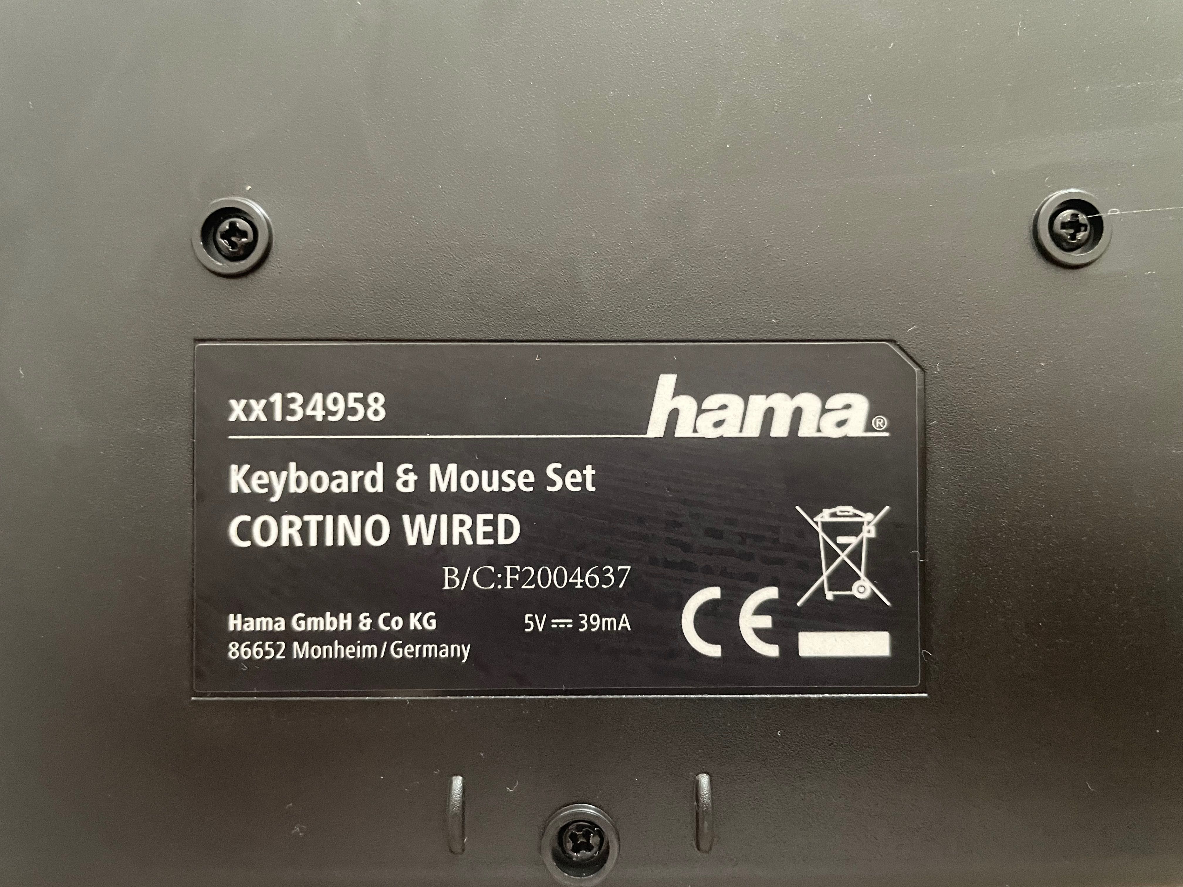 Teclado de como HAMA