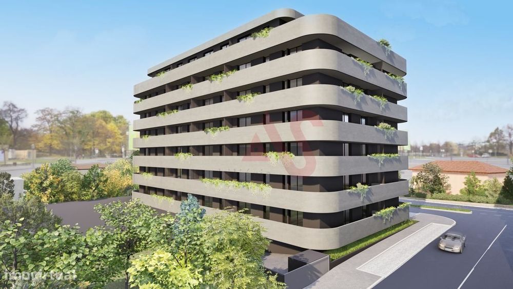 Apartamento T3 em construção no Edifício Bellevue em Meixomil, Paços d