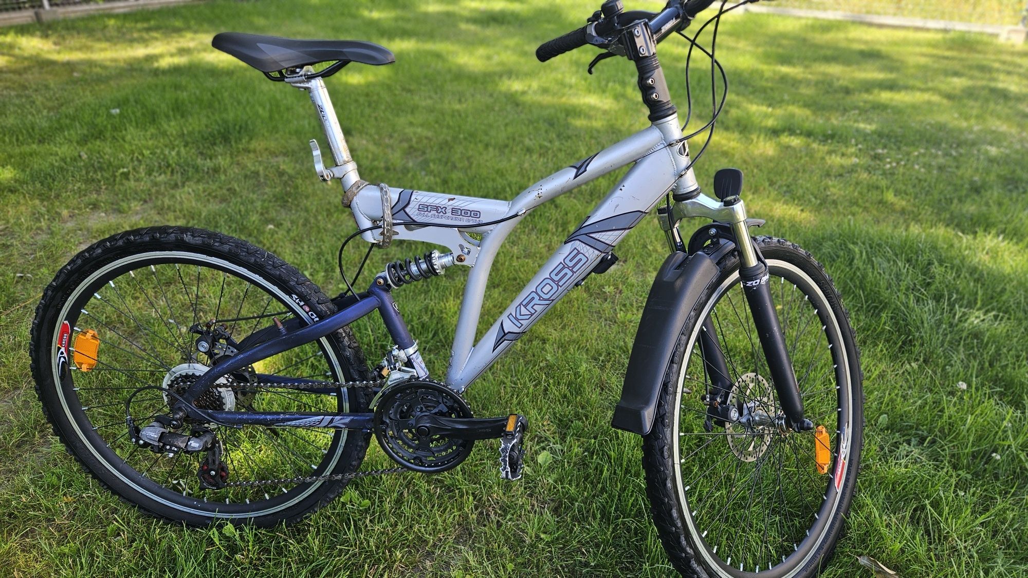 Rower Kross SFX300 górski pełna amortyzacja. Koła 26" rama 19,5