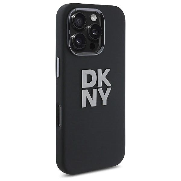 DKNY DKHCP16LSMCBSK iPhone 16 Pro 6.3" czarny/black hardcase Liquid Si