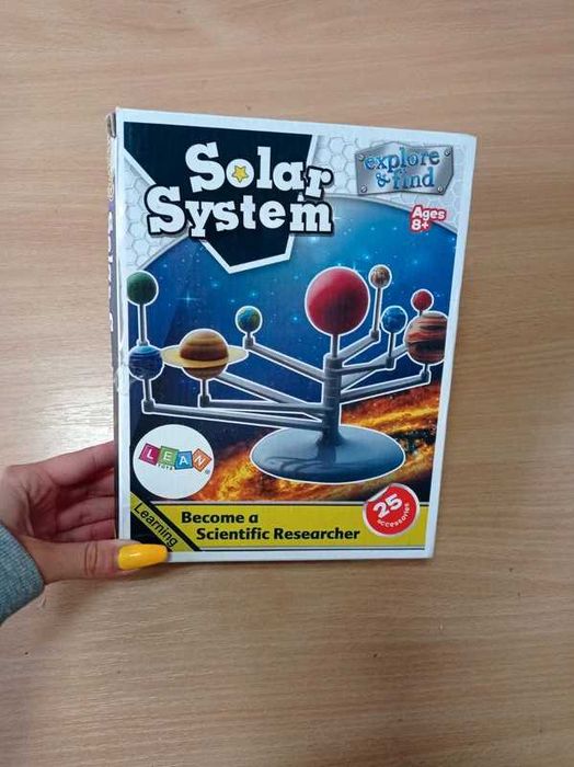 Zestaw zbuduj układ słoneczny planety