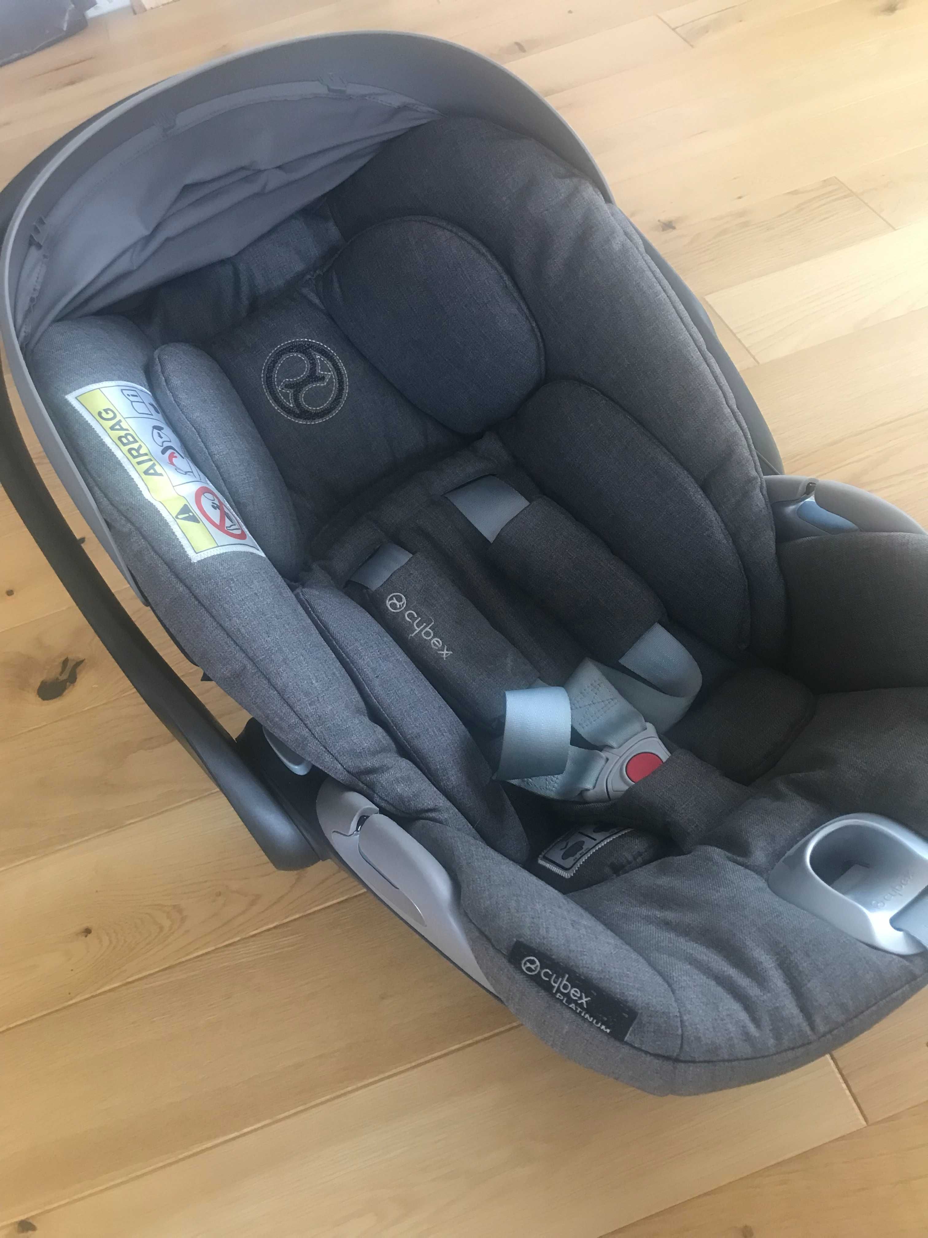 Cybex Cloud Z i-size Platinum Manhattan Grey