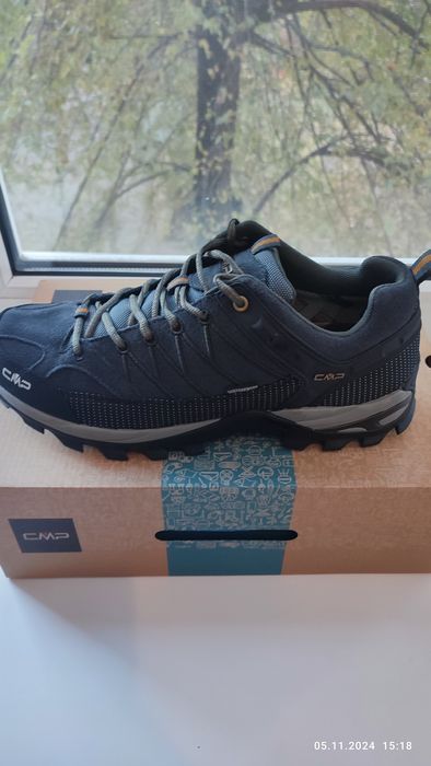 Трекінгові черевики CMP Rigel Low Trekking Shoes Wp 3Q13247 Чорний