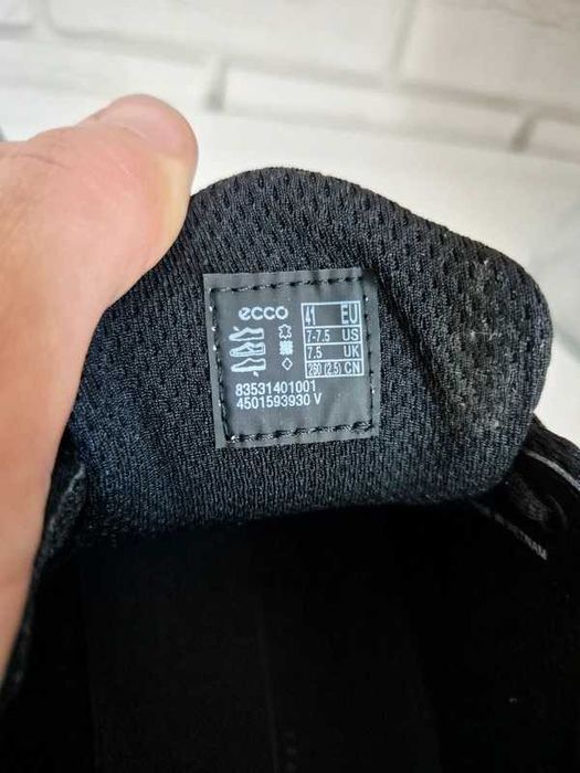 Buty męskie ECCO 41 czarne buty ECCO nowe 41 Oryginalne buty sportowe