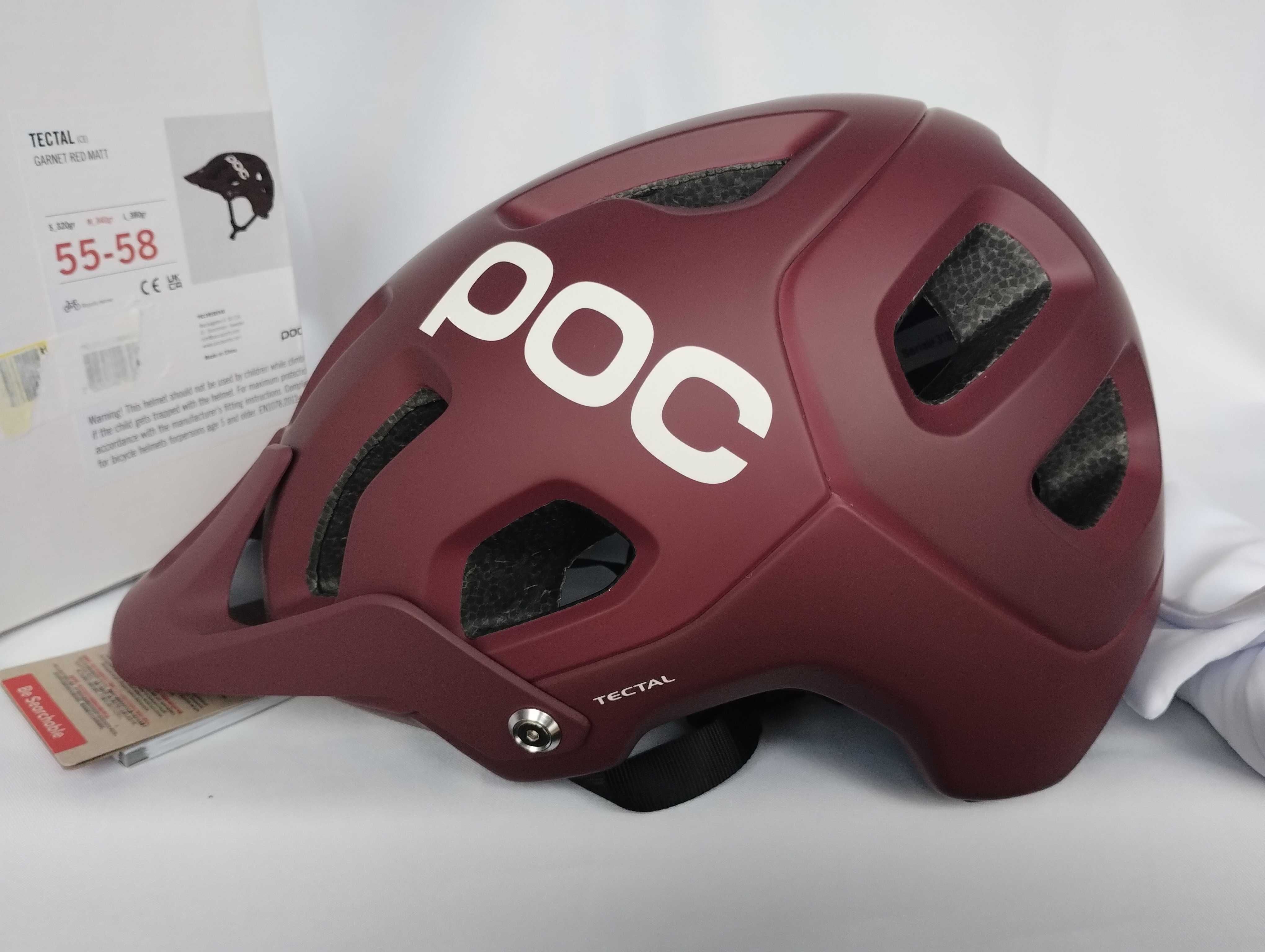 Kask rowerowy Poc Tectal Garnet Red Matt M 55-58cm