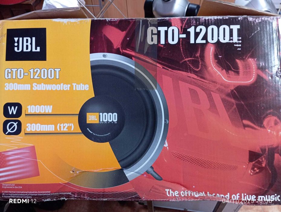 Subwoofer JBL GTO-1200T (Auto)