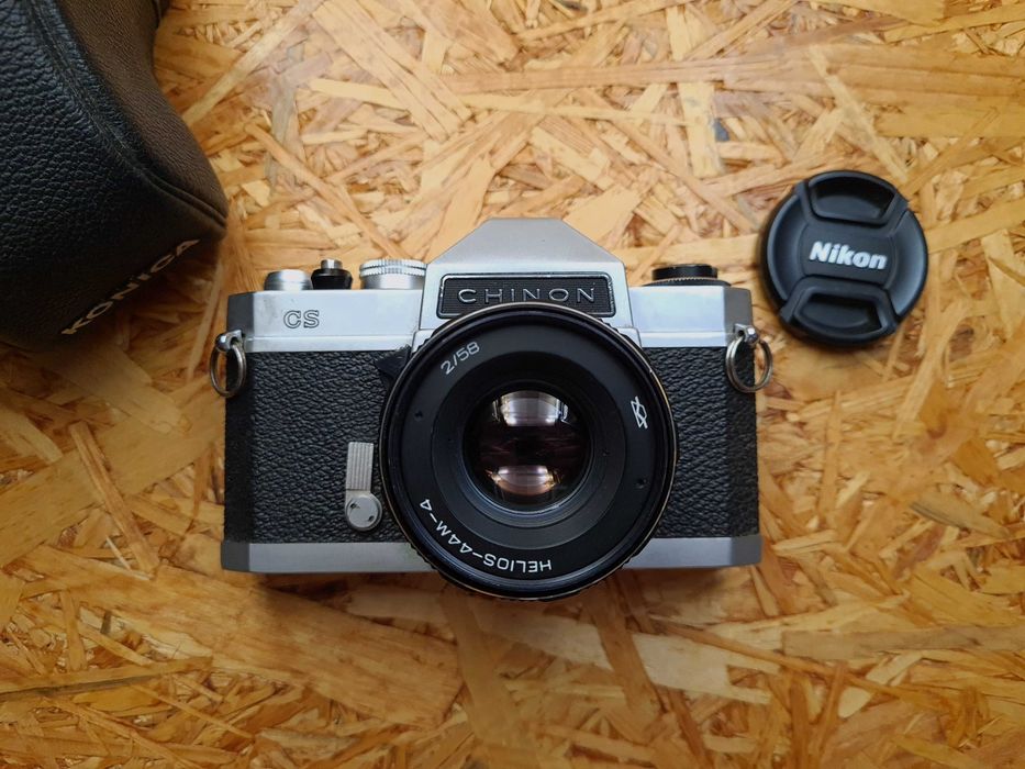 Chinon CS + Helios 44m-4 58mm f2 m42  GWARANCJA