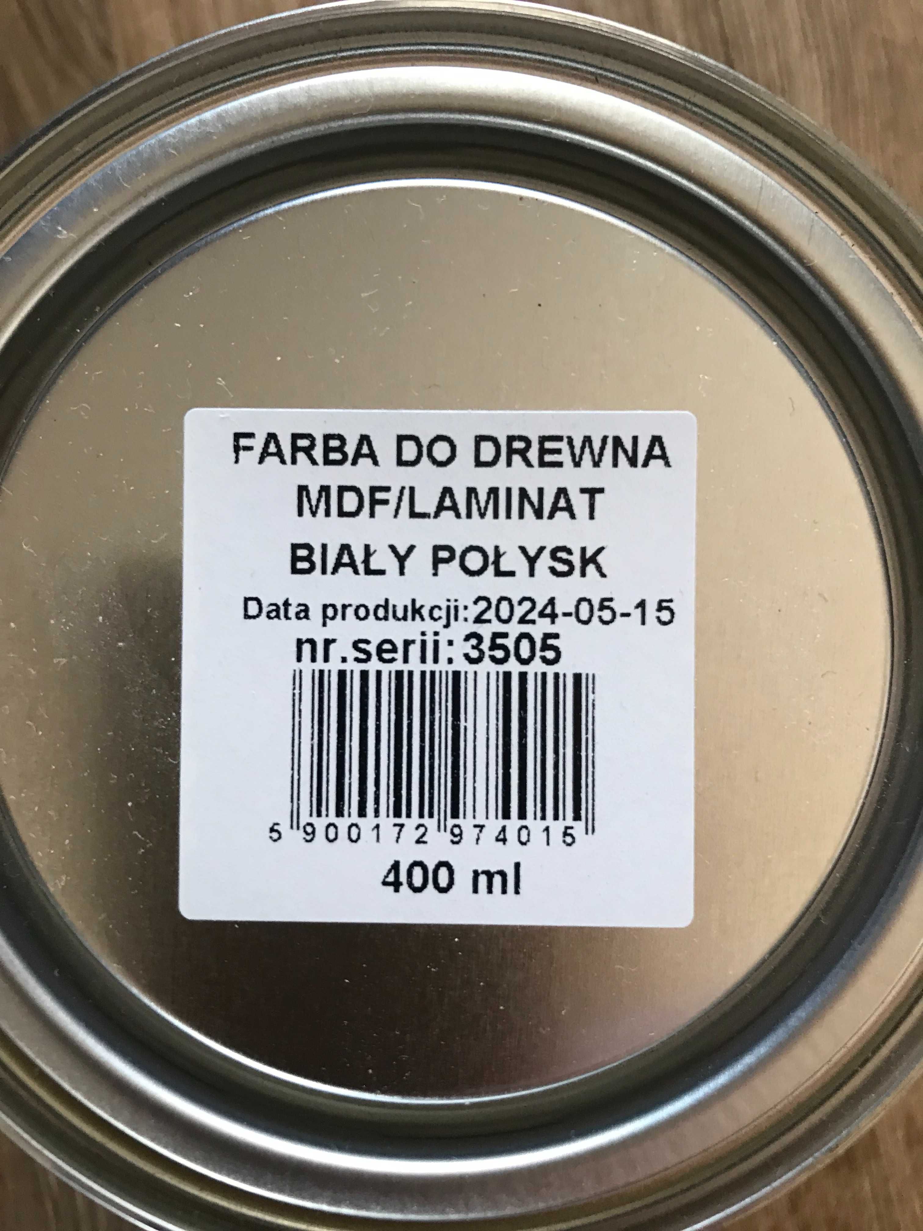 Altax - farba do drewna, MDF i laminatów do wnętrz - biały połysk