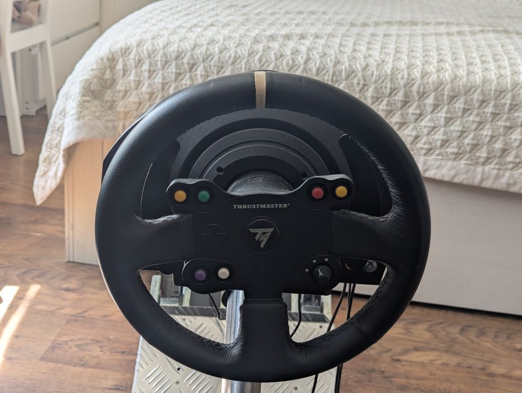 Thrustmaster TX Leather + TH8A + Playseat Evolution [Zestaw]