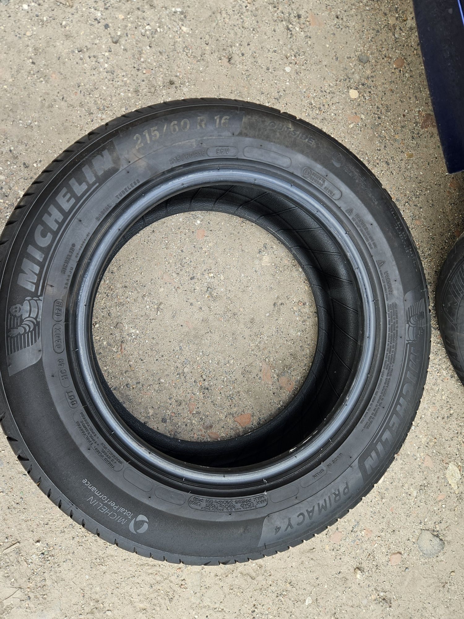 Komplet dwoch opon Michelin Total Performance 215/60 r16