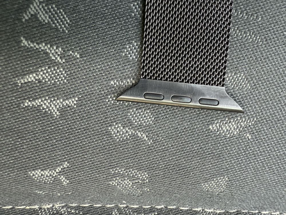 Apple Slate Milanese Loop łupek M/L Apple Watch 46mm