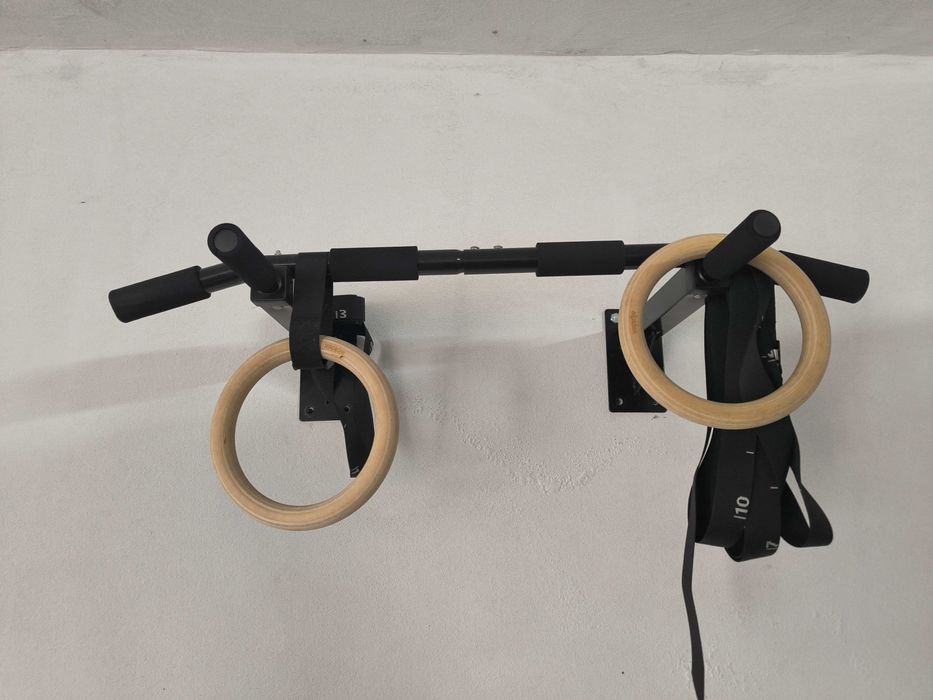 Barra de elevaçoes + aneis kit