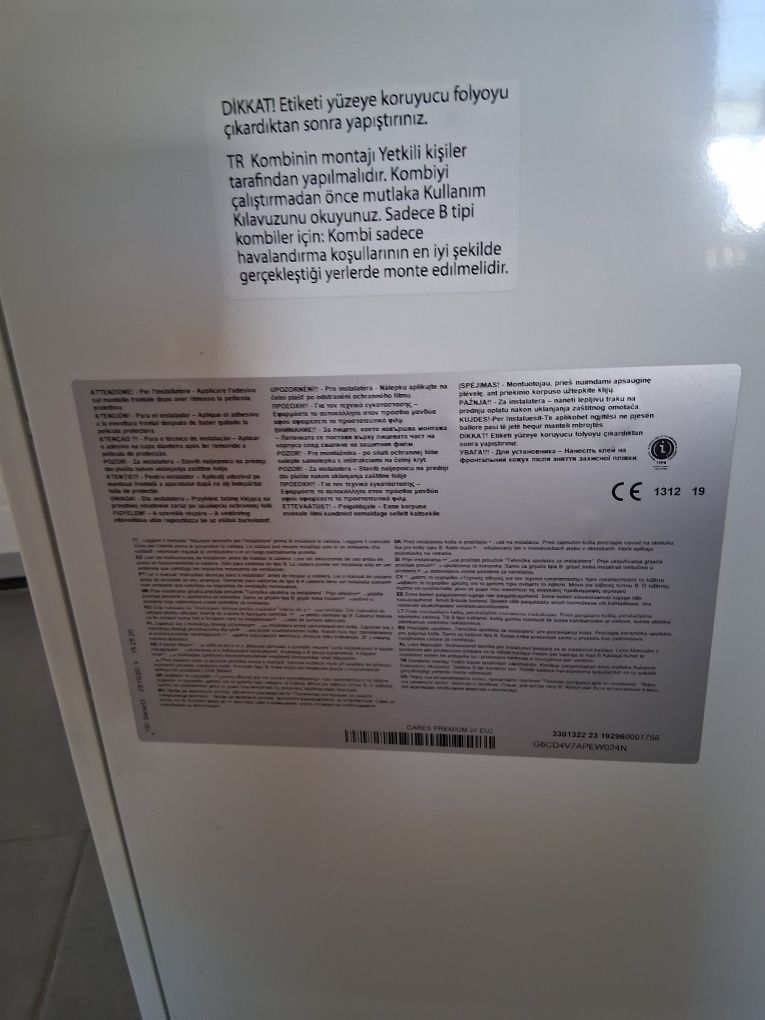 Caldeira Ariston Cares Premium 24 Eu2
