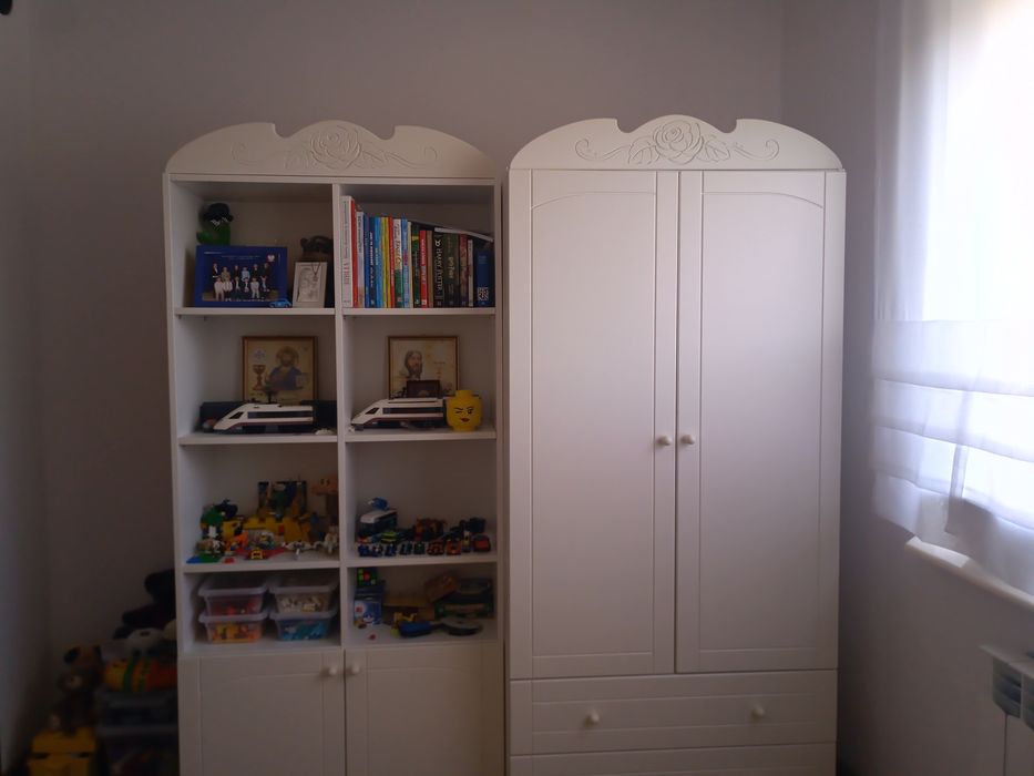 Meblik Bianco Flori.  Szafa/Regał/Biurko/Komoda/Zestaw