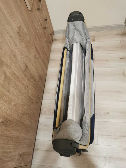 dziecięce łóżeczko dostawka Lionelo Timon granat