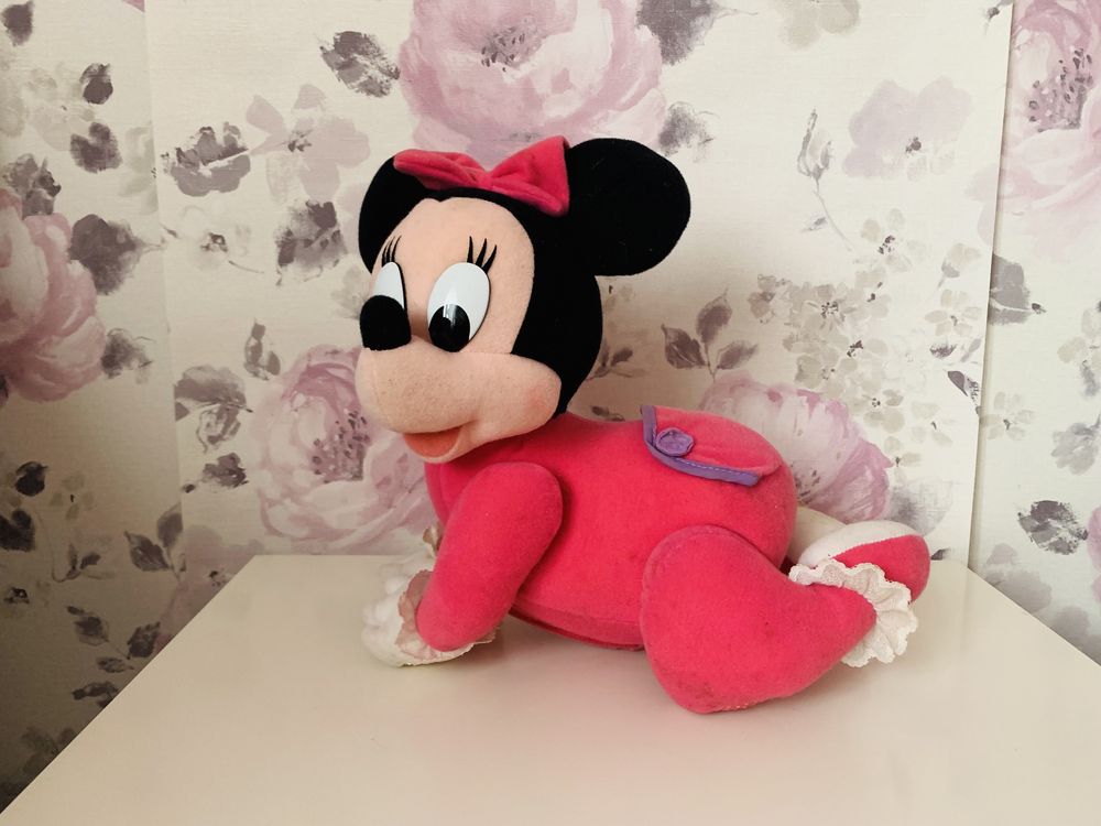 Vintage Mattel Disney 1995 Baby  Minnie Mouse, Myszka