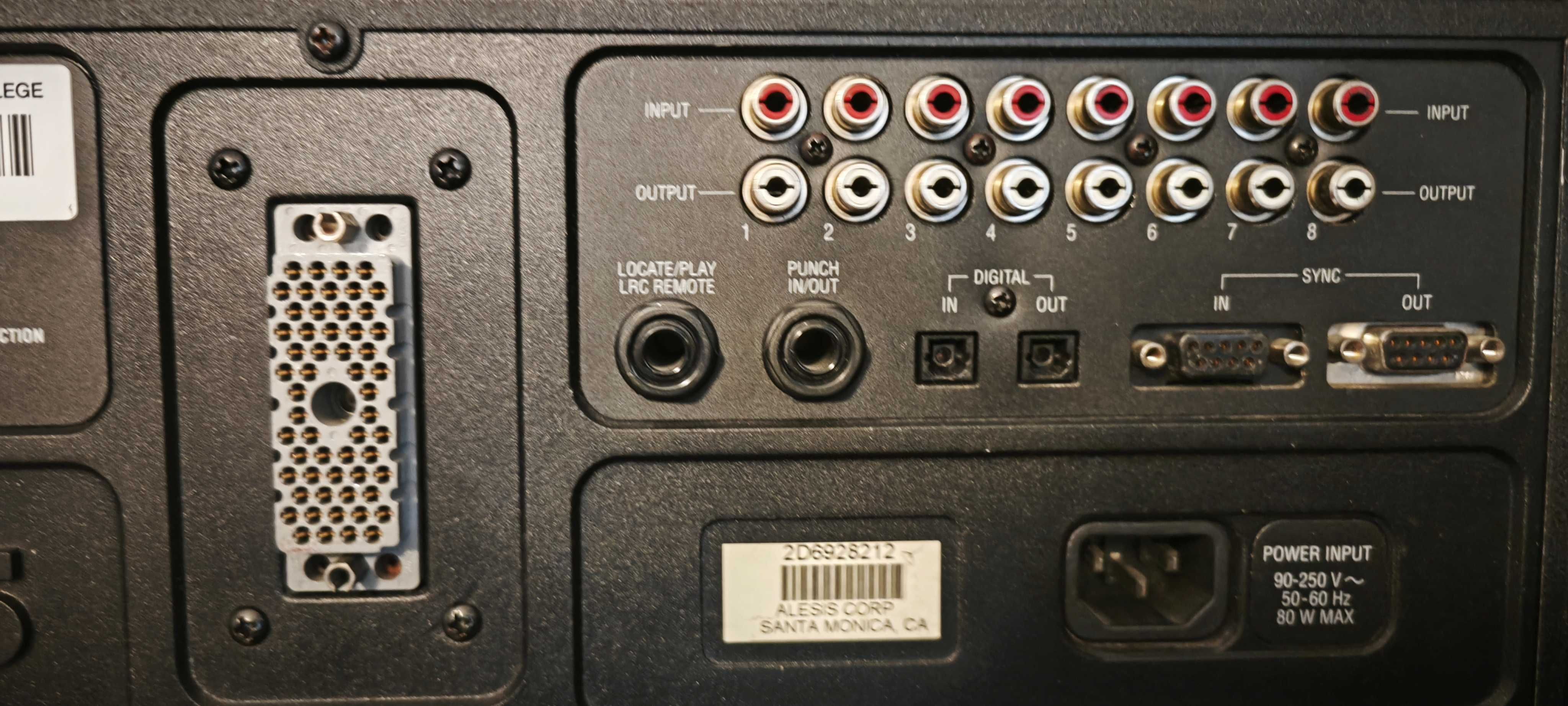 Alesis Adat 8 Track Professional Digital Audio Recorder z pilotem