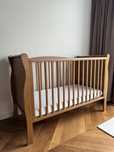 łóżeczko woodies noble cot vintage 120x60 + materac