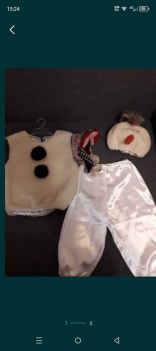 Прокат  200 гривен детские новогодние костюмы.